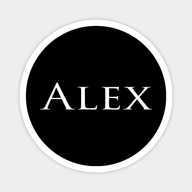 Alex My Name Is Alex Inspired Magnet by ProjectX23Red